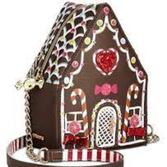 Betsey Johnson Handbags - Betsey Johnson GINGERBREAD HOUSE CROSSBODY